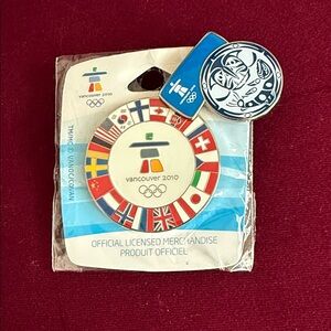 Vancouver 2010 Olympic Pin Set - Multicolor